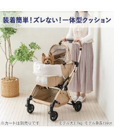 PET PARADISE ペットパラダイス クール カート用 クッション 《苺花柄》