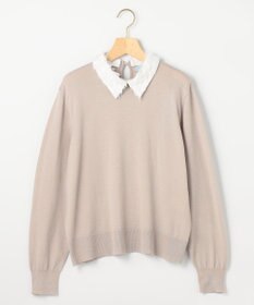 組曲 S 襟付きニットアップ