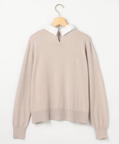 組曲 S 襟付きニットアップ