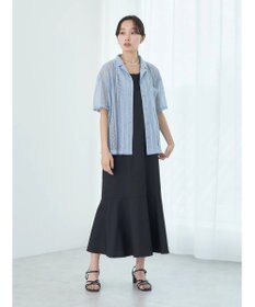 earth music&ecology フラワーレースシャツ