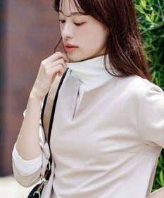 Tiaclasse 【安田美沙子さん着用・選べる4type】ハイネックカットソートップス