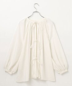 #Newans 2WAYシアーボレロブラウス