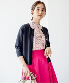 組曲 【WEB限定・2SET】フラワープリントアンサンブルニット