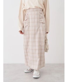 earth music&ecology ギャザーナロースカート