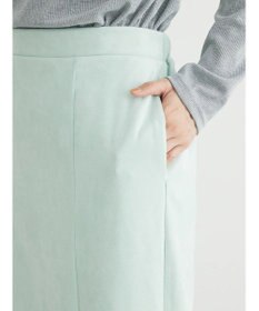 Green Parks マシュマロスエードＩラインスカート