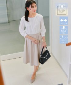 Tiaclasse L 【ダブルクロス】シフォンドッキングワンピース