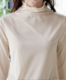 Tiaclasse 【安田美沙子さん着用・選べる4type】ハイネックカットソートップス