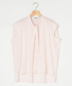 組曲 L 【洗える・イージーケア】シアーカルゼ ボウタイ ブラウス