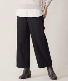 J.PRESS LADIES 【洗える】チェルビック セミワイド パンツ