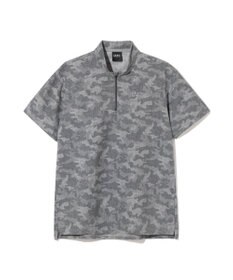 ZERO HALLIBURTON クールドッツ カモ柄モックネックTシャツ ZHG-M6S6b 85192