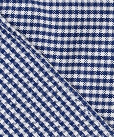 J.PRESS MEN 【PREMIUM PLEATS / 形態安定】ギンガムチェック 半袖シャツ / B.D.