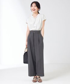 ANY SIS 【セットアップ可】ドライタッチクール ワイドパンツ