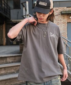 WEGO 【ユニセックス着用ITEM/SMLサイズ展開】ヴィンテージライクグラフィックT（SS）