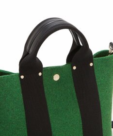 TOPKAPI 【TREASURE TOPKAPI】イタリアンフェルト テープコンビ 2way トートバッグ 2023