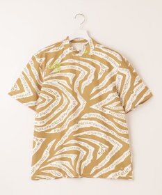 PW CIRCULUS 【UVカット / 吸水速乾 / 伸縮性抜群】【MEN】ゼブラ柄モック T