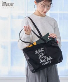 ROOTOTE 8445【スヌーピー】IP.A4アーキャトルワイド.メタリック.ピーナッツ-0Q