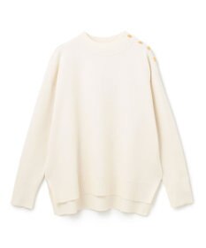 UNFILO 肩釦ハイネックニット