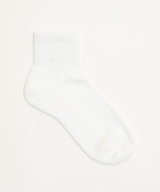 WEGO 手描き風刺繍アンクルパイルソックス