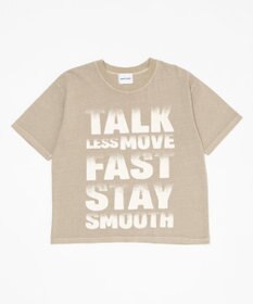 WEGO 【ユニセックス着用ITEM/MLサイズ展開】クロップドグラフィックT（SS）