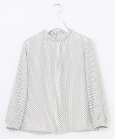 J.PRESS LADIES 幾何プリント カットソー