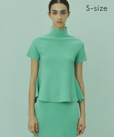 BEIGE， 【S-size】HOLLY / ペプラムニット