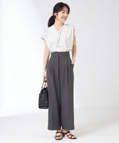 ANY SIS 【セットアップ可】ドライタッチクール ワイドパンツ