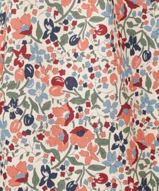 J.PRESS LADIES S 【洗える】LIBERTY Pepper&Coward スタンドカラー ブラウス