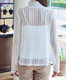 Tiaclasse 【安田美沙子さん着用・選べる4type】ハイネックカットソートップス