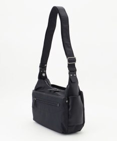 Y'SACCS 【ムック本掲載】【ナイロンタフタ×リサイクルレザー】デイリーショルダー　Sサイズ