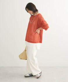 Green Parks メッシュニットチュニック