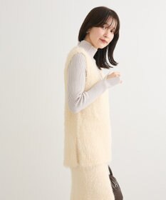 Green Parks ・Ｐｅｔｉｔ　Ｆｌｅｕｒ　シャギーニットベスト