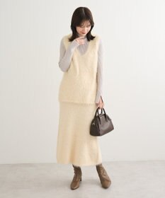 Green Parks ・Ｐｅｔｉｔ　Ｆｌｅｕｒ　シャギーニットベスト