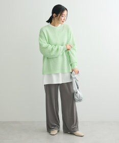 Green Parks メッシュニットチュニック