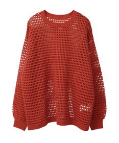 Green Parks メッシュニットチュニック