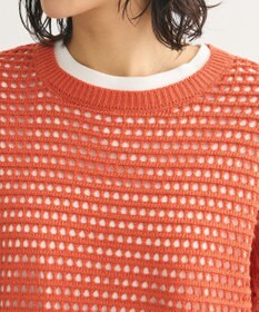 Green Parks メッシュニットチュニック