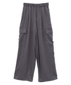 Green Parks サテンカーゴパンツ