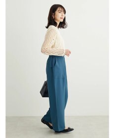 Green Parks ・ＳＵＧＡＲ　ＳＰＯＯＮ　タックワイドパンツ