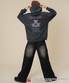 WEGO 【ユニセックス着用ITEM/25年秋冬新作】TOMandJERRYグラフィックプルオーバー