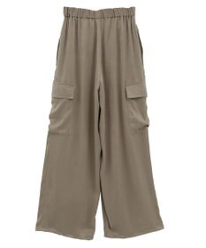Green Parks サテンカーゴパンツ