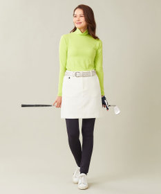 23区GOLF 定番あたたかインナー【WOMEN】エニワイズ無地 カットソー