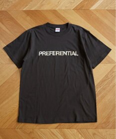 WEGO 【ANGIE VINTAGE】フロッキーロゴプリントTシャツ