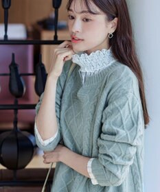 Tiaclasse 【安田美沙子さん着用・選べる4type】ハイネックカットソートップス