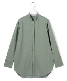 ICB L 【洗える】 ブラウスライクジャージー ロングカットソー