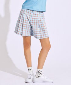 PW CIRCULUS 【WOMEN】チェック柄キュロット ゴルフウェア レディース