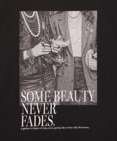 YECCA VECCA フォトプリントノースリーブTee
