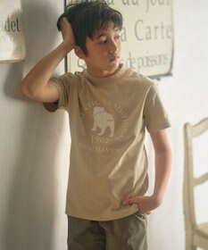 J.PRESS KIDS 【110-130cm】バックブル1902ロゴ Ｔシャツ