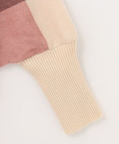 ANY SIS ノーブルチェック ポンチョ ストール