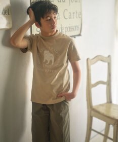 J.PRESS KIDS 【110-130cm】バックブル1902ロゴ Ｔシャツ