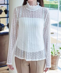 Tiaclasse 【安田美沙子さん着用・選べる4type】ハイネックカットソートップス