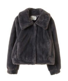 earth music&ecology ファーショートコート